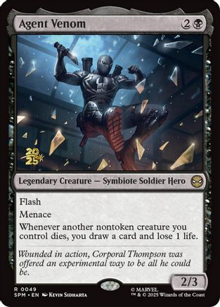 Image of Agent Venom [Marvel's Spider-Man Prerelease Promos]