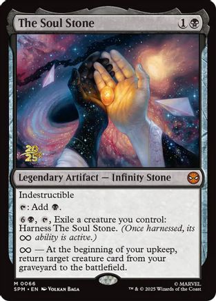 Image of The Soul Stone [Marvel's Spider-Man Prerelease Promos]