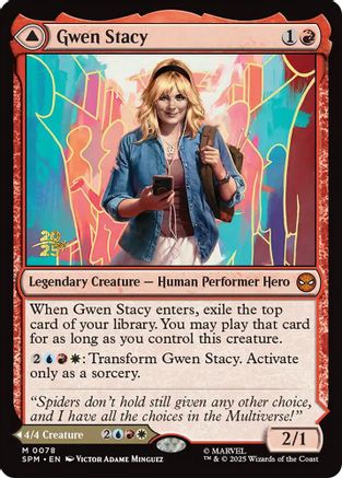 Image of Gwen Stacy // Ghost-Spider [Marvel's Spider-Man Prerelease Promos]