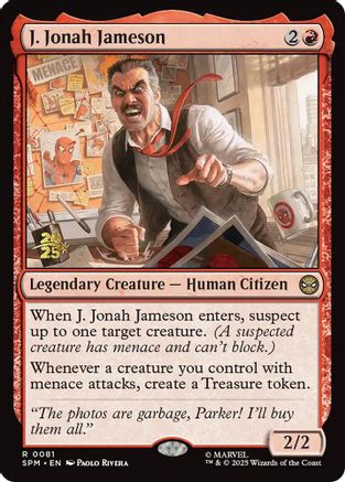 Image of J. Jonah Jameson [Marvel's Spider-Man Prerelease Promos]