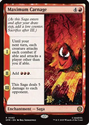 Image of Maximum Carnage [Marvel's Spider-Man Prerelease Promos]