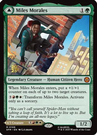 Image of Miles Morales // Ultimate Spider-Man [Marvel's Spider-Man Prerelease Promos]