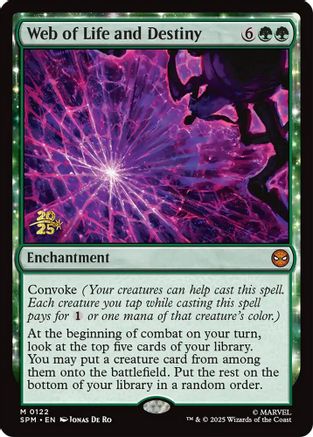 Image of Web of Life and Destiny [Marvel's Spider-Man Prerelease Promos]