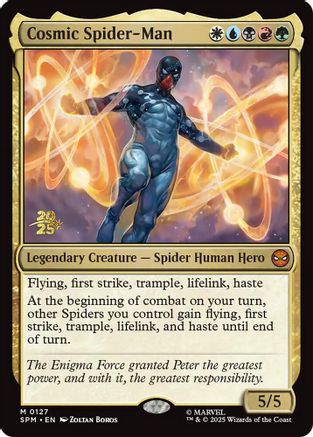 Image of Cosmic Spider-Man [Marvel's Spider-Man Prerelease Promos]