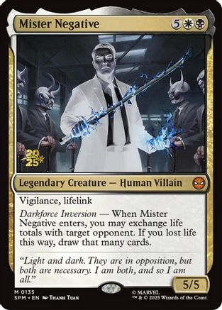 Image of Mister Negative [Marvel's Spider-Man Prerelease Promos]