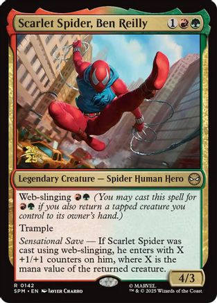 Image of Scarlet Spider, Ben Reilly [Marvel's Spider-Man Prerelease Promos]