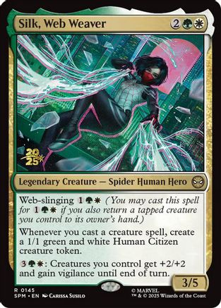 Image of Silk, Web Weaver [Marvel's Spider-Man Prerelease Promos]