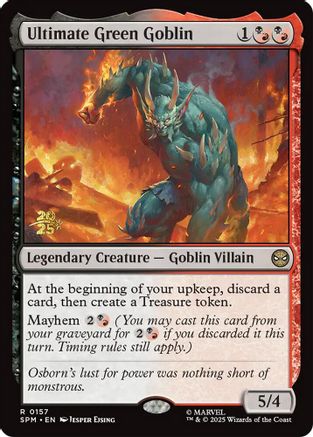 Image of Ultimate Green Goblin [Marvel's Spider-Man Prerelease Promos]