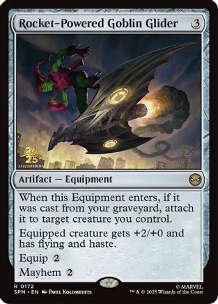 Image of Rocket-Powered Goblin Glider [Marvel's Spider-Man Prerelease Promos]