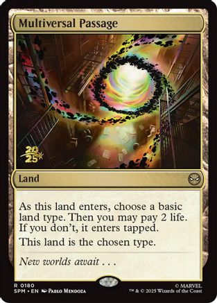 Image of Multiversal Passage [Marvel's Spider-Man Prerelease Promos]