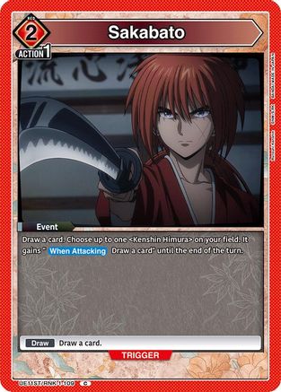 Image of Sakabato (UE11ST/RNK-1-109) - UE11ST Rurouni Kenshin Starter Deck