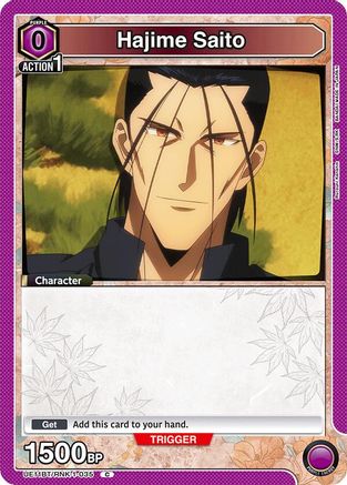 Image of Hajime Saito (035) (UE11BT/RNK-1-035) - UE11BT Rurouni Kenshin