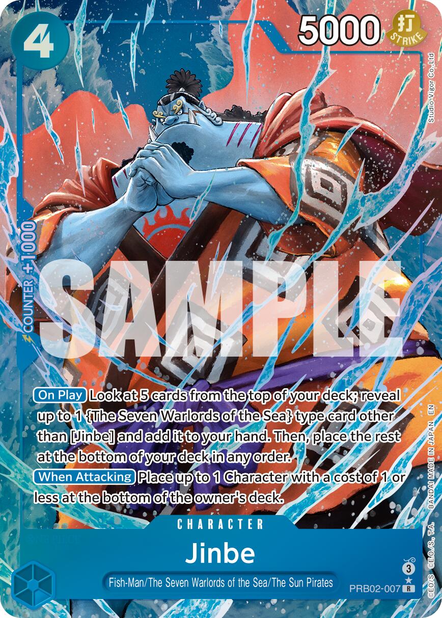 Image of Jinbe (PRB02-007)(Alternate Art) [Premium Booster -The Best- Vol. 2]