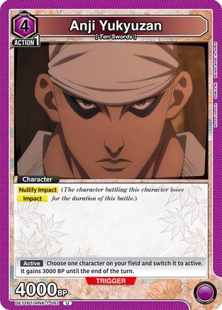 Image of Anji Yukyuzan (UE11BT/RNK-1-061) - UE11BT Rurouni Kenshin
