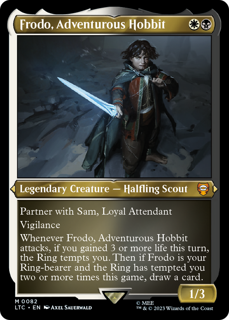 Image of Frodo, Adventurous Hobbit (Display Commander) [The Lord of the Rings: Tales of Middle-Earth Commander]