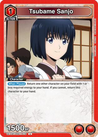 Image of Tsubame Sanjo (UE11BT/RNK-1-078) - UE11BT Rurouni Kenshin