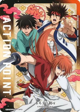 Image of Action Point Card (AP01) (UE11BT/RNK-1-AP01) - UE11BT Rurouni Kenshin Foil