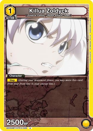 Image of Killua Zoldyck (028) (UEX04BT/HTR-2-028) - UEX04BT HUNTER X HUNTER Vol2