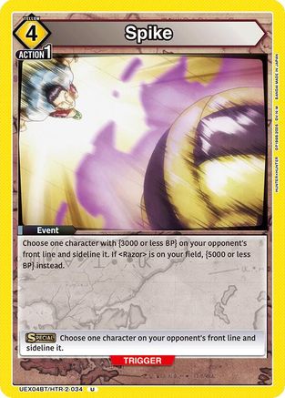 Image of Spike (UEX04BT/HTR-2-034) - UEX04BT HUNTER X HUNTER Vol2