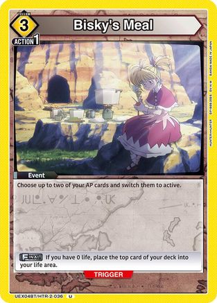 Image of Bisky's Meal (UEX04BT/HTR-2-036) - UEX04BT HUNTER X HUNTER Vol2