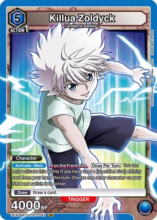 Image of Killua Zoldyck (043) (UEX04BT/HTR-2-043) - UEX04BT HUNTER X HUNTER Vol2 Foil