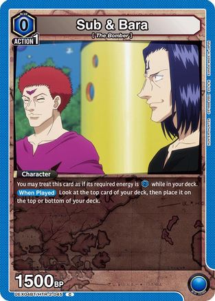 Image of Sub & Bara (UEX04BT/HTR-2-045) - UEX04BT HUNTER X HUNTER Vol2