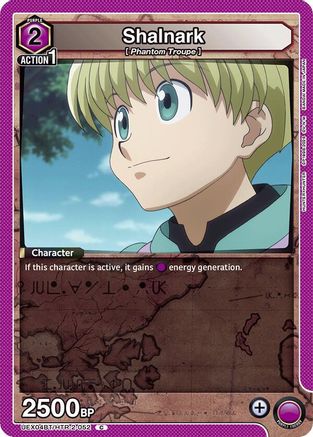 Image of Shalnark (UEX04BT/HTR-2-052) - UEX04BT HUNTER X HUNTER Vol2