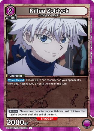 Image of Killua Zoldyck (058) (UEX04BT/HTR-2-058) - UEX04BT HUNTER X HUNTER Vol2