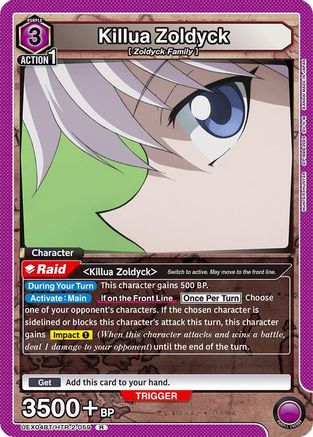 Image of Killua Zoldyck (059) (UEX04BT/HTR-2-059) - UEX04BT HUNTER X HUNTER Vol2 Foil