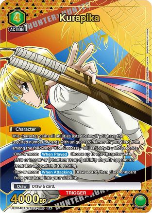 Image of Kurapika (065) (R*) (UEX04BT/HTR-2-065) - UEX04BT HUNTER X HUNTER Vol2 Foil