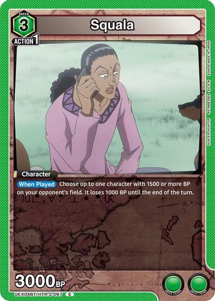 Image of Squala (UEX04BT/HTR-2-067) - UEX04BT HUNTER X HUNTER Vol2