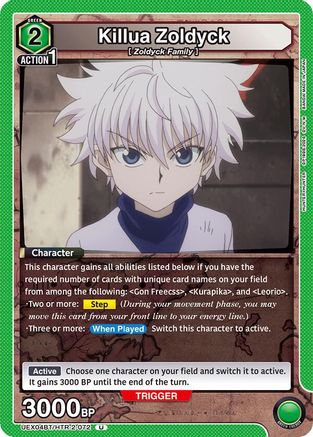 Image of Killua Zoldyck (072) (UEX04BT/HTR-2-072) - UEX04BT HUNTER X HUNTER Vol2