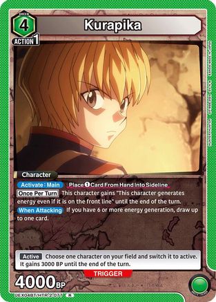 Image of Kurapika (077) (UEX04BT/HTR-2-077) - UEX04BT HUNTER X HUNTER Vol2 Foil