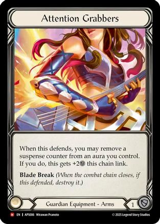 Image of Attention Grabbers [APS006] (Armory Deck: Pleiades)  Rainbow Foil