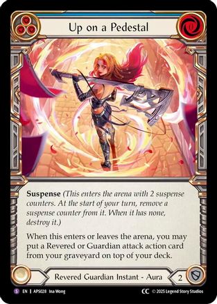 Image of Up on a Pedestal [APS028] (Armory Deck: Pleiades)