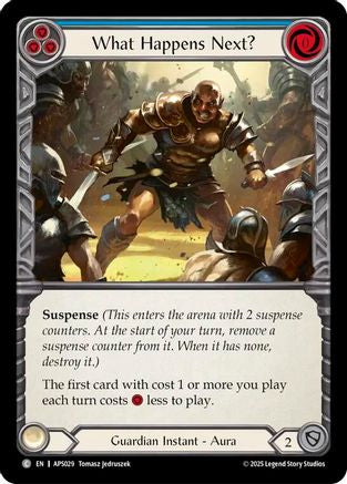 Image of What Happens Next? [APS029] (Armory Deck: Pleiades)