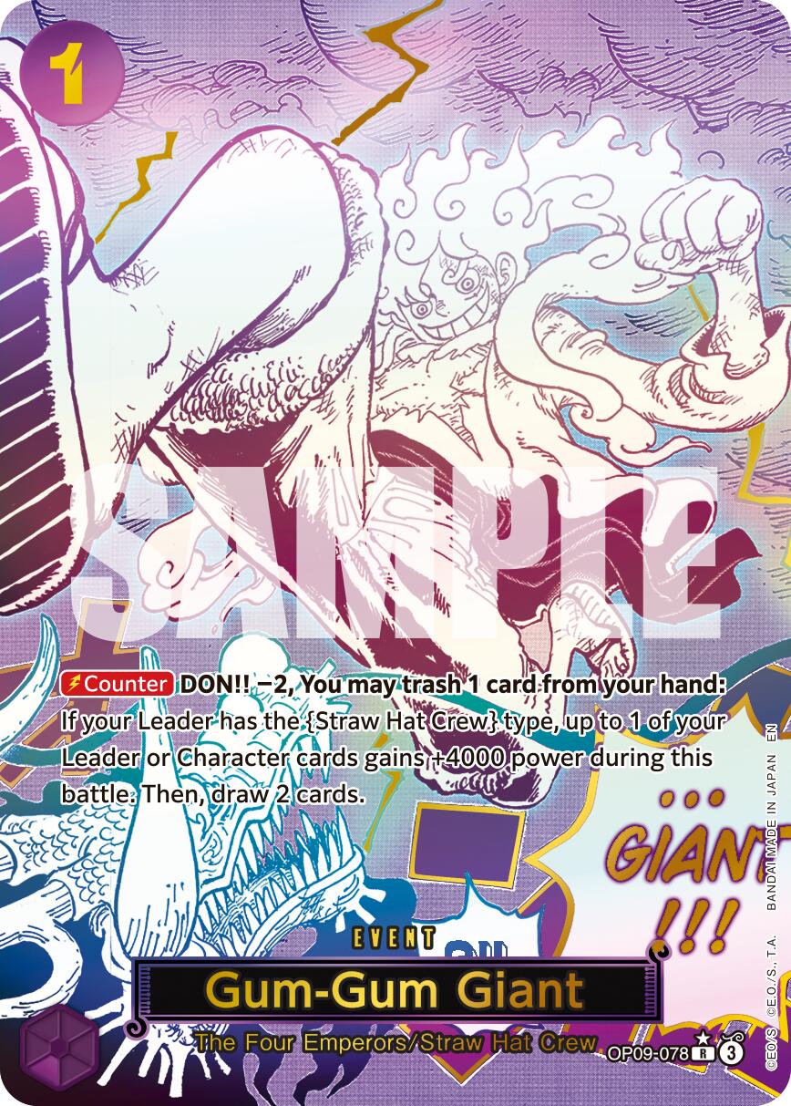 Image of Gum-Gum Giant (Alternate Art) [Premium Booster -The Best- Vol. 2]