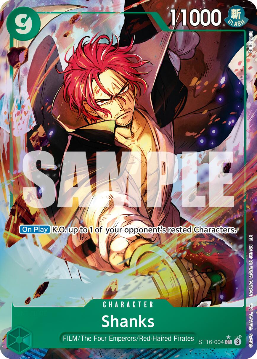 Image of Shanks (ST16-004) (Alternate Art) [Premium Booster -The Best- Vol. 2]