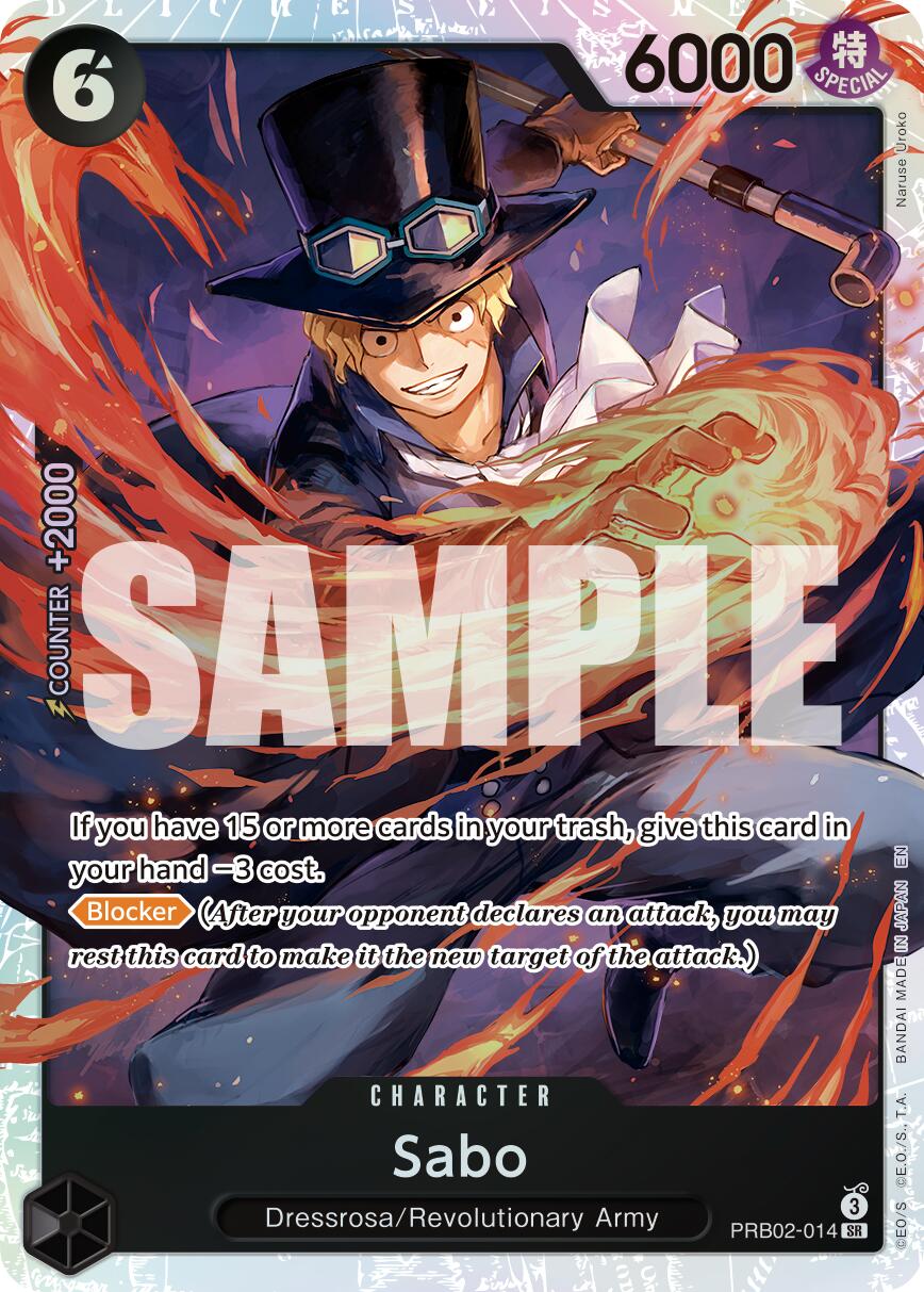 Image of Sabo [Premium Booster -The Best- Vol. 2]