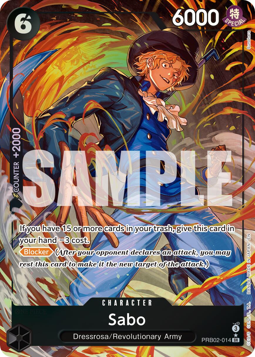 Image of Sabo (Alternate Art) [Premium Booster -The Best- Vol. 2]