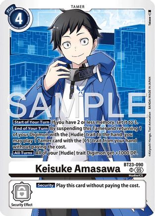 Image of Keisuke Amasawa [BT23-090] [Hackers' Slumber]
