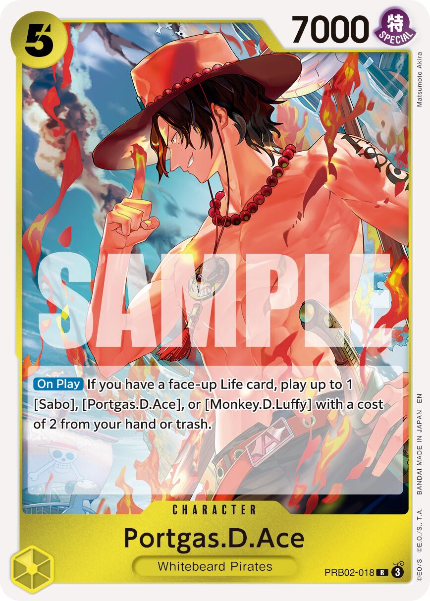 Image of Portgas.D.Ace [Premium Booster -The Best- Vol. 2]