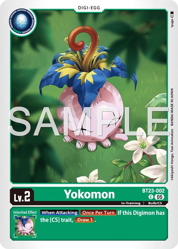 Image of Yokomon [BT23-002] [Hackers' Slumber]