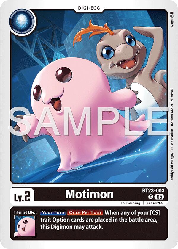 Image of Motimon [BT23-003] [Hackers' Slumber]