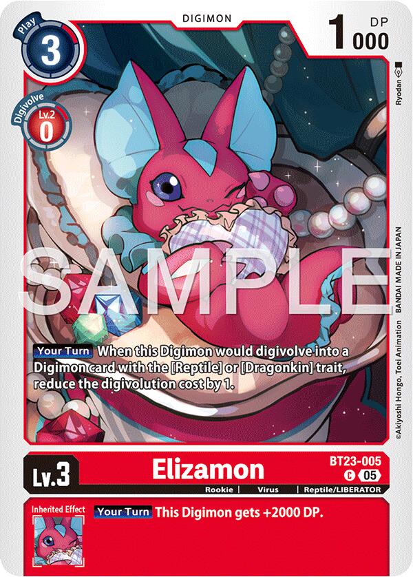 Image of Elizamon [BT23-005] [Hackers' Slumber]