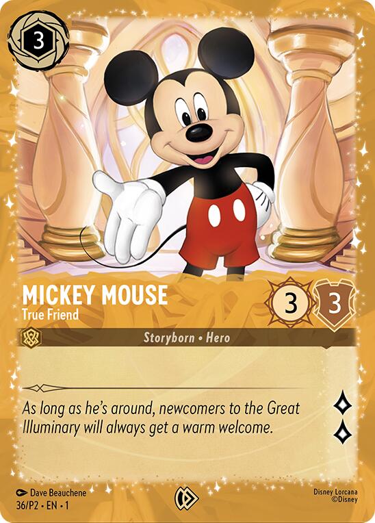 Image of Mickey Mouse - True Friend (Puzzle Promo) (36) [Promo Cards]