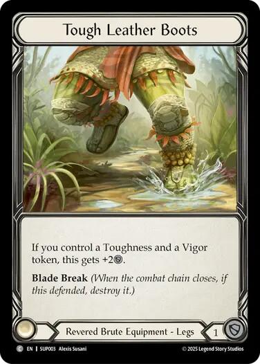 Image of Tough Leather Boots [SUP003] (Super Slam)