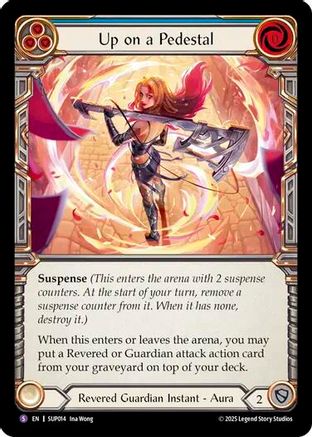 Image of Up on a Pedestal [SUP014] (Super Slam)  Rainbow Foil