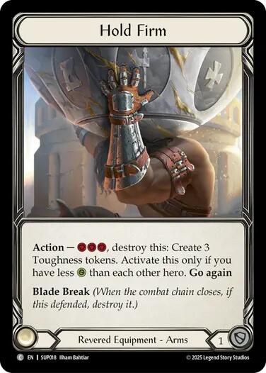 Image of Hold Firm (Cold Foil) [SUP018] (Super Slam)  Cold Foil