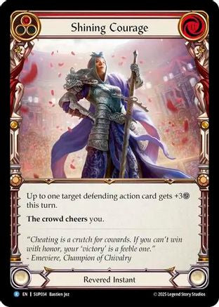 Image of Shining Courage [SUP034] (Super Slam)  Rainbow Foil